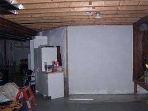 Before Image of Basement Reconstruction